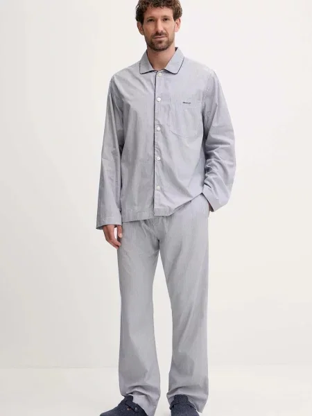 Gant piżama wzorzysta niebieski