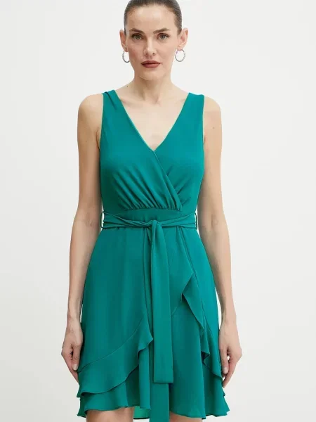 Morgan sukienka ROSVAL mini prosta ROSVAL zielony