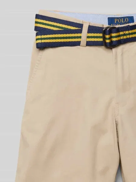 Bermudy z paskiem z tkaniny Polo Ralph Lauren Teens