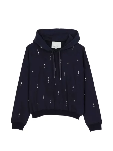 Hanorac cu glugă 3.1 Phillip Lim albastru