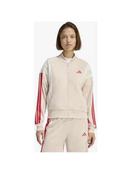 Kurtka adidas 3S Fashion różowa XS czerwona