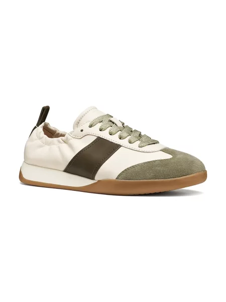 Geox D MARYEMY sneakersy skórzane białe