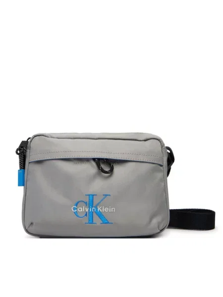Calvin Klein Maža rankinė Bold Camera Bag pilka