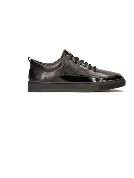 Sneakersy Kazar z nadrukiem czarne