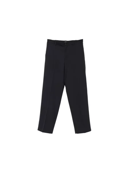Spodnie A.p.c. wełniane niebieskie