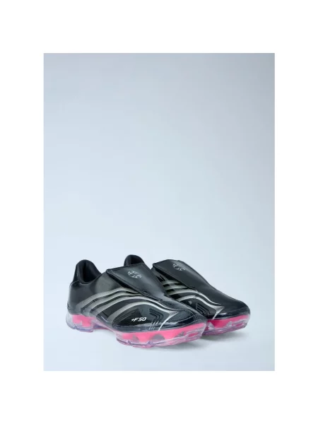 Lniane sneakersy Adidas czarne