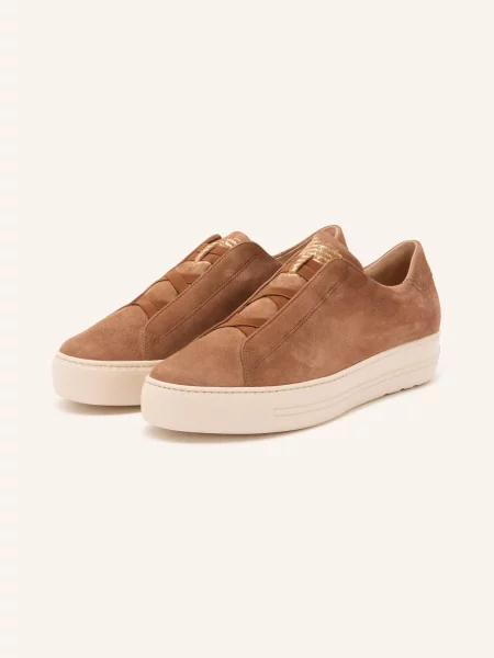Paul Green Sneakersy hnědá zelené