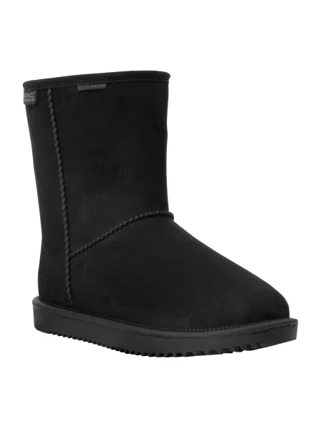 Wodoodporne Buty Zimowe Risely Z Podszewką Ze Sztucznego Futra czarne