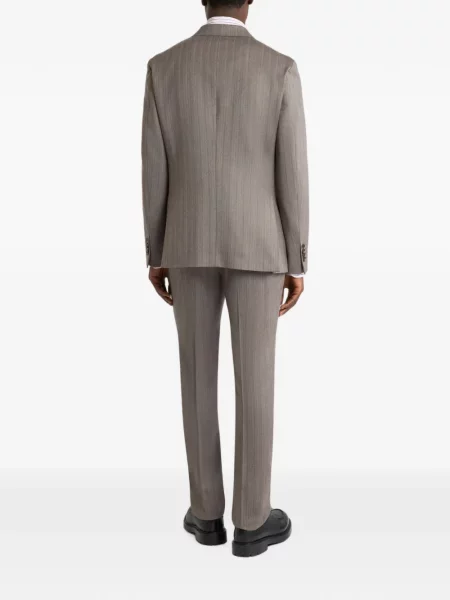 Costum Etro de lână gri