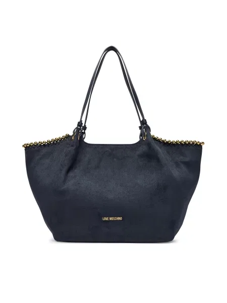 Kabelka LOVE MOSCHINO Tmavomodrá