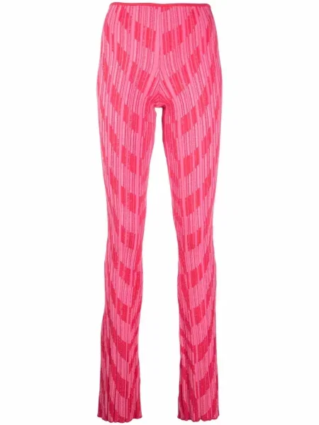 Pantaloni Philosophy Di Lorenzo Serafini tricotate roz