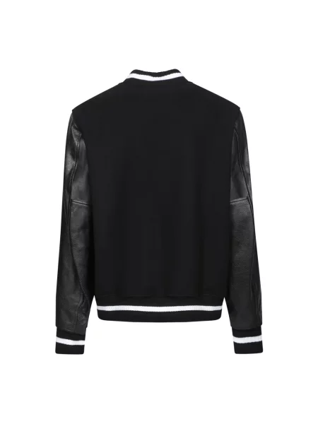 Kurtka bomber Givenchy wełniany czarny