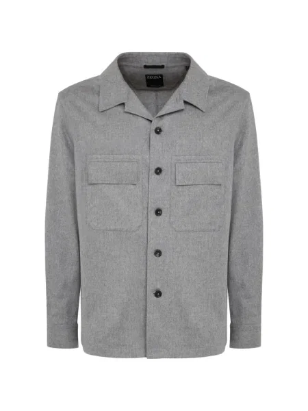 Jachetă cămașă Zegna gri
