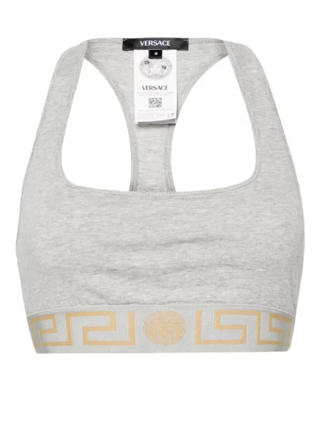 Sutien bralette Versace gri