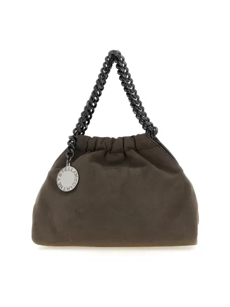 Torebka Stella Mccartney ze sznurkiem szara