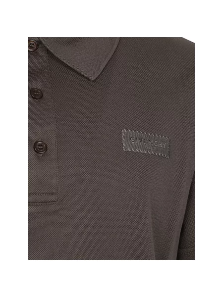 Koszulka polo Givenchy brązowa
