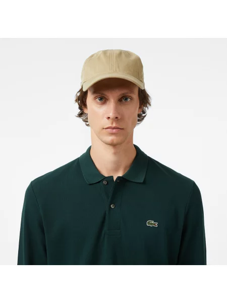 Lacoste Oryginalna Koszulka Polo Z Długim Rękawem zielony