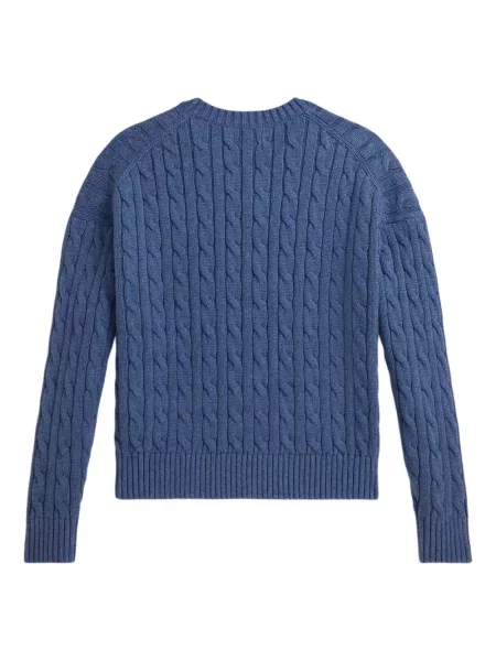 Sweter dziecięcy Polo Ralph Lauren niebieski