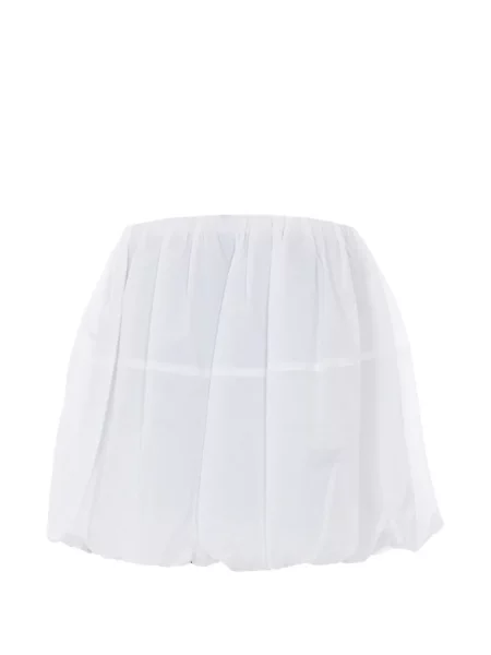 Fusta mini Eleh cu volane alb