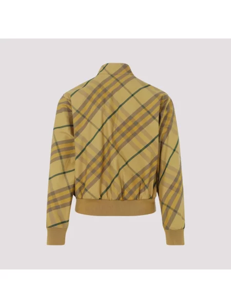 Haftowana kurtka Burberry brązowa