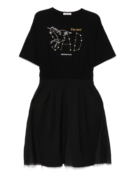 Rochie Undercover cu imagine de costum negru