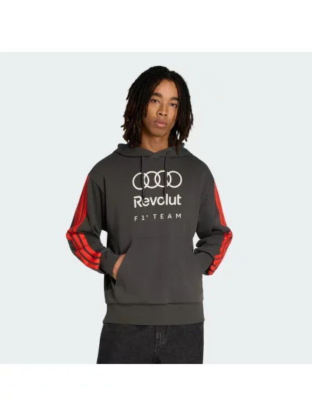 MIKINA AUDI REVOLUT F1 TEAM DNA FRENCH TERRY černá