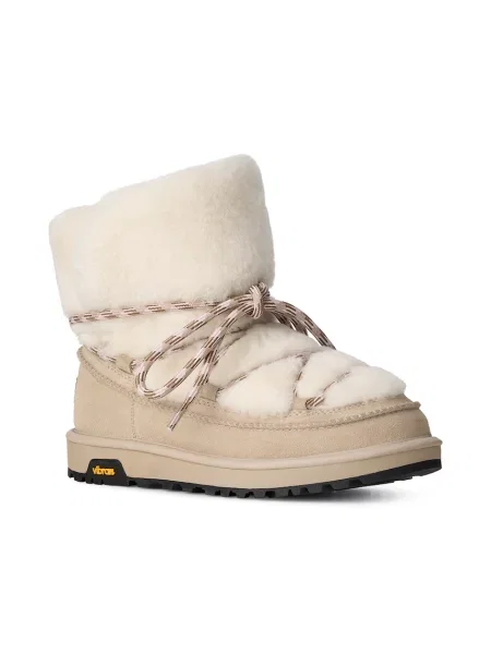 UGG W Classic Tread Fluffed Boot snehule dámske béžová
