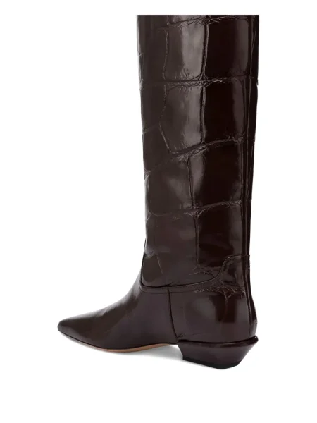 Botine Paris Texas din piele maro