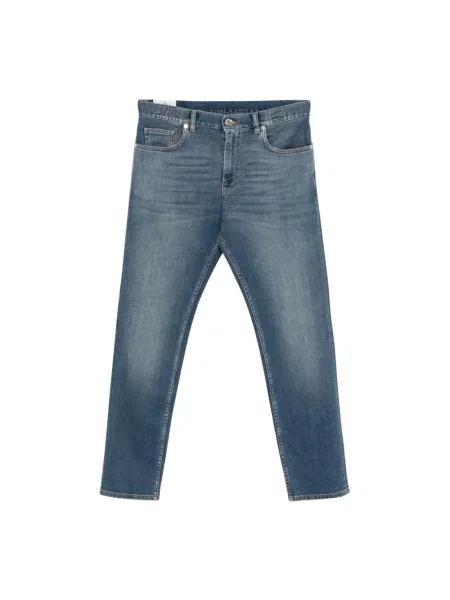 Jeansy straight leg Eleventy niebieskie
