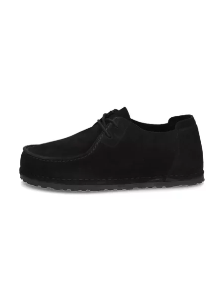 Krajkové polobotky Birkenstock černé