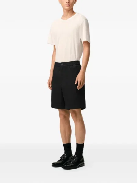 Pantaloni scurți Ami Paris negru