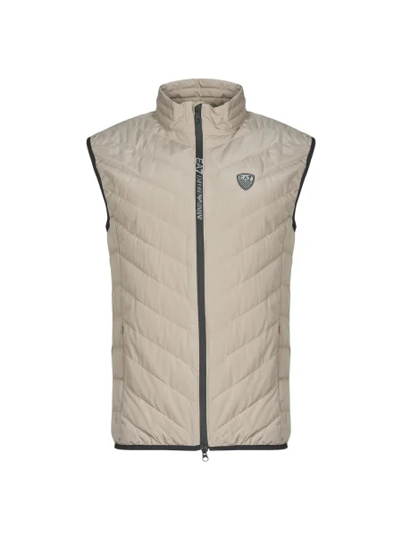 Vestă din puf Emporio Armani Ea7 bej