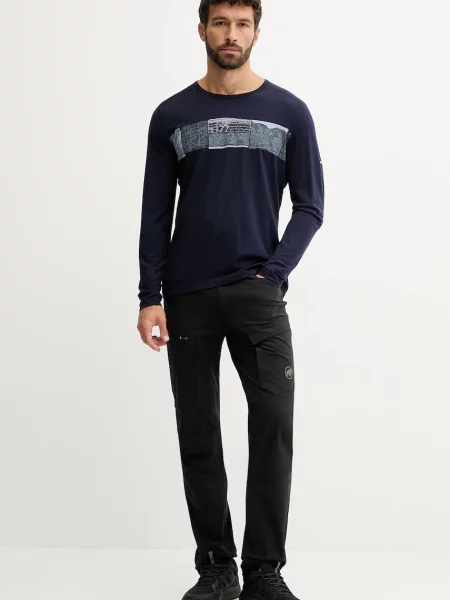 Термобелье Icebreaker из шерсти мериноса синее