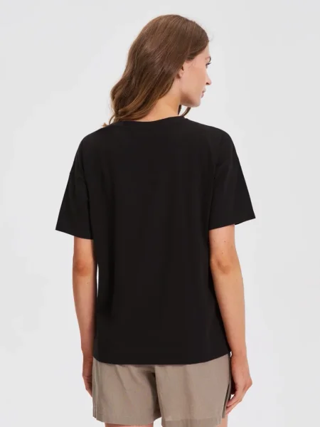 Tricou Marisse cu imagine negru
