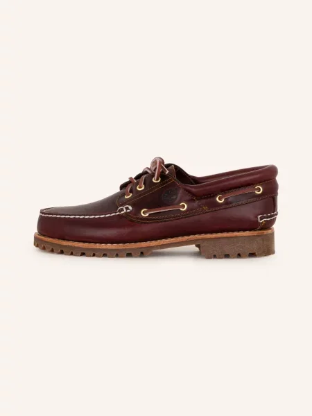 Tenisky Timberland Authentic Boat Shoe Burgundy EUR 41 červené