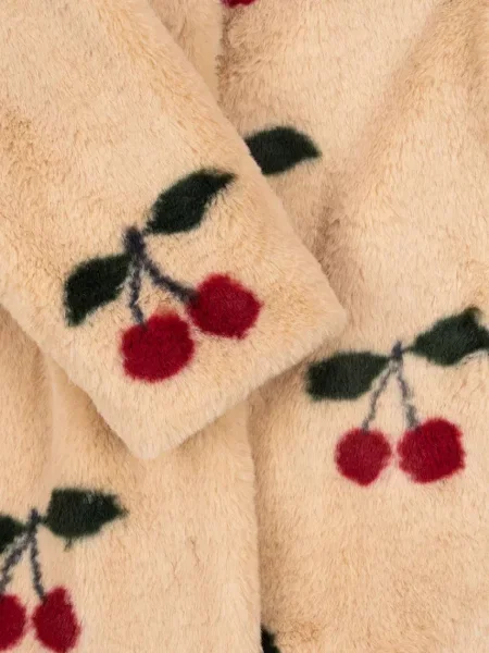Konges Sløjd палто за деца FUZZIE COAT GRS бежово