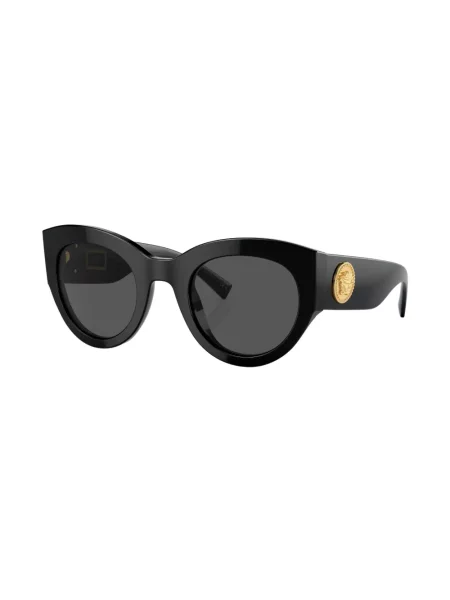 Okulary przeciwsłoneczne Versace Eyewear czarne