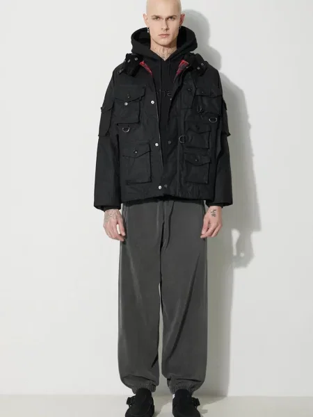 Μπλούζα Carhartt WIP με κουκούλα μαύρο