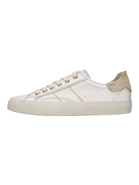 Sneakersy Hidnander skórzane białe