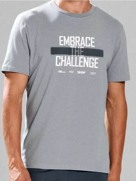 Sinsay tričko s nápisem šedá