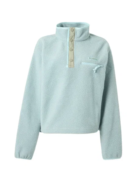 COLUMBIA Pulovere sport Helvetia™ II azuriu / pastel verde