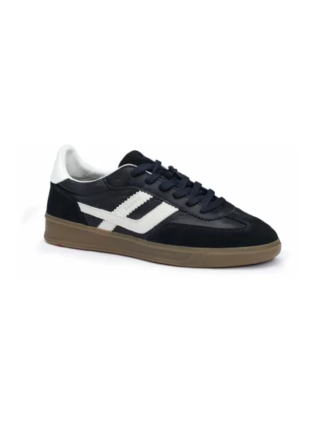 Sneakersy Lloyd skórzane czarne