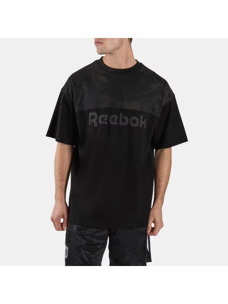 Reebok Koszulka Street Sport Printed male Black Size: S czarna