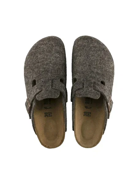 Pantofi Birkenstock din fetru negru