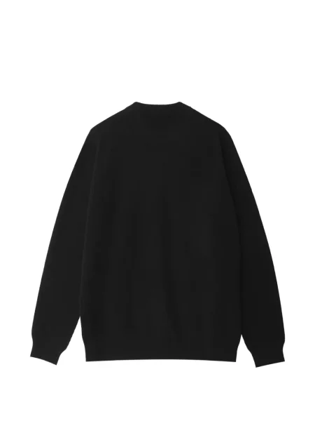 Pulover Lardini cu decolteu rotund negru