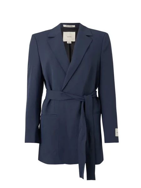 Calvin Klein Sacou bleumarin