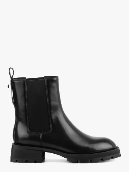Кожаные ботинки челси Leberdes черные