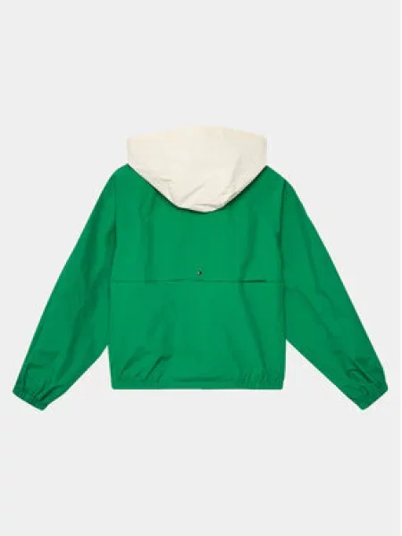Tommy Hilfiger Neperpučiama striukė Script Monogram žalia