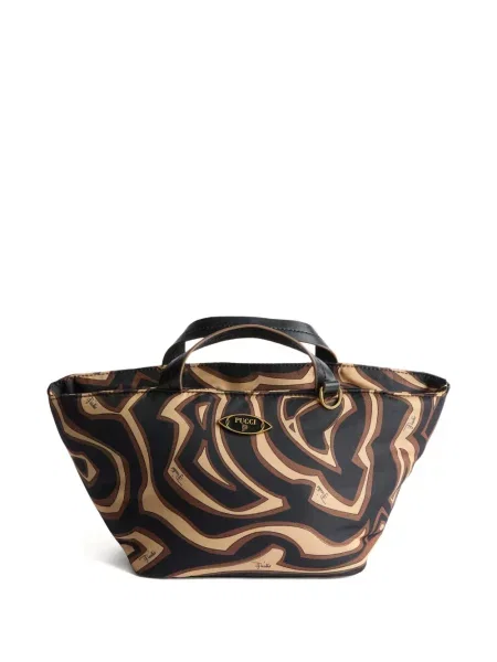 Geantă Pucci cu imagine negru