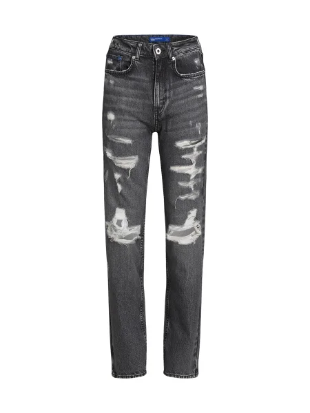 KARL LAGERFELD JEANS Farmer fekete fehér